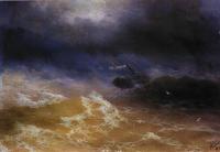 Aivazovsky, Ivan Constantinovich - Storm on Sea